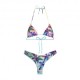 Effek Bikini Triangolo Palma Multicolore Donna