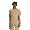 Fred Perry T-Shirt Logo Centrale Beige Uomo