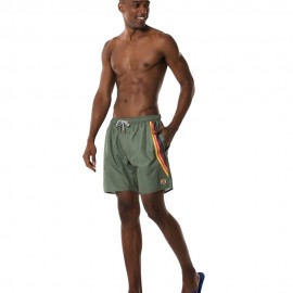 Havaianas Costume Boxer Banda Di Lato Verde Uomo