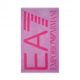 Ea7 Telo Mare Big Logo Rosa Uomo