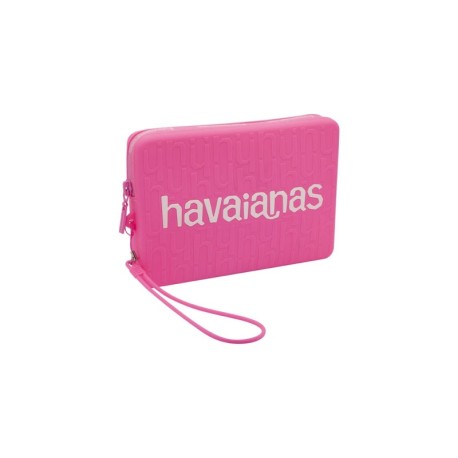 Havaianas Pochette Mare Logomania Fucsia Fluo Donna