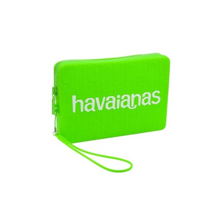 Havaianas Pochette Mare Logomania Verde Fluo Donna