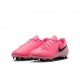 Nike Phantom Gx II Club Fg Mg Fucsia Nero - Scarpe Da Calcio Bambino