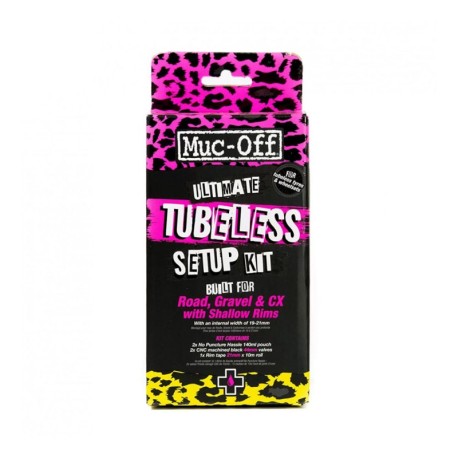 Muc-Off Kit Conversione Tubeless Bici Strada 44Mm