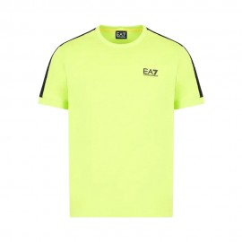 Ea7 T-Shirt Giallo Lime Uomo
