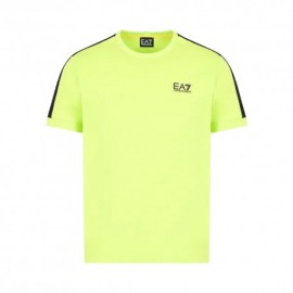 Ea7 T-Shirt Giallo Lime Uomo