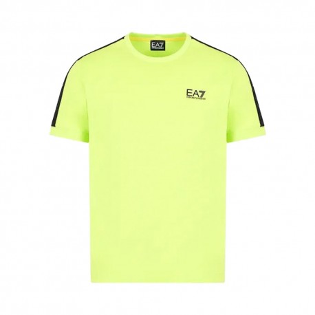 Ea7 T-Shirt Giallo Lime Uomo