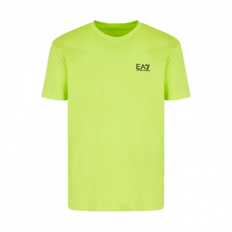 Ea7 T-Shirt Giallo Fluo Uomo