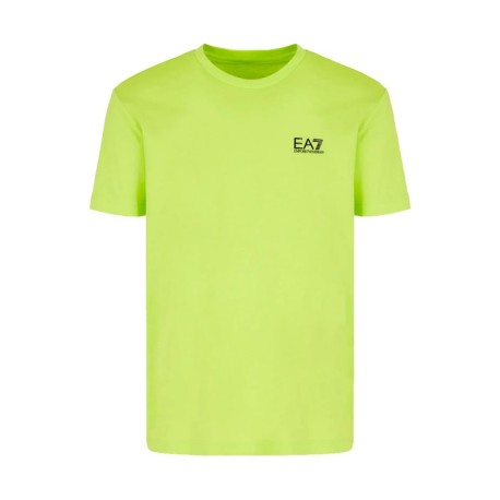 Ea7 T-Shirt Giallo Fluo Uomo