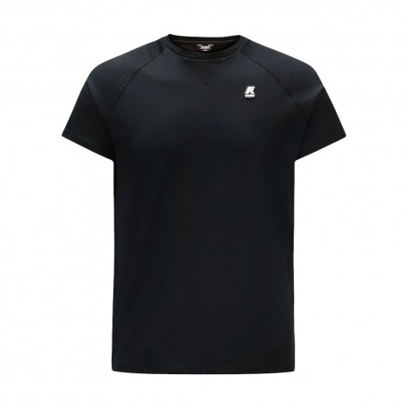 K-Way T-Shirt Edwing Nero Uomo