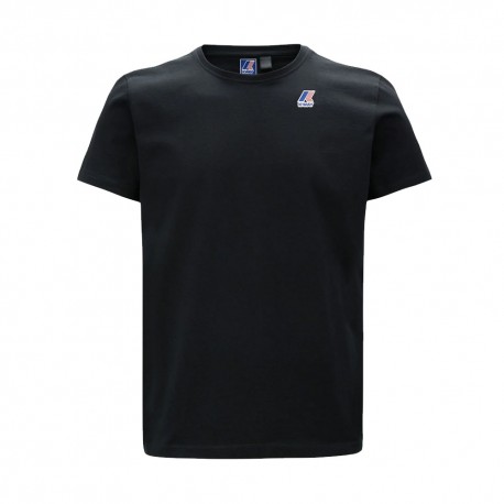 K-Way T-Shirt Le Vrai Nero Unisex