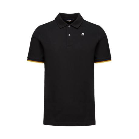 K-Way Polo Vincent Nero Uomo