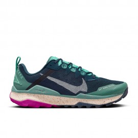 Nike Wildhorse 8 Armory Verde Blu - Scarpe Trail Running Uomo