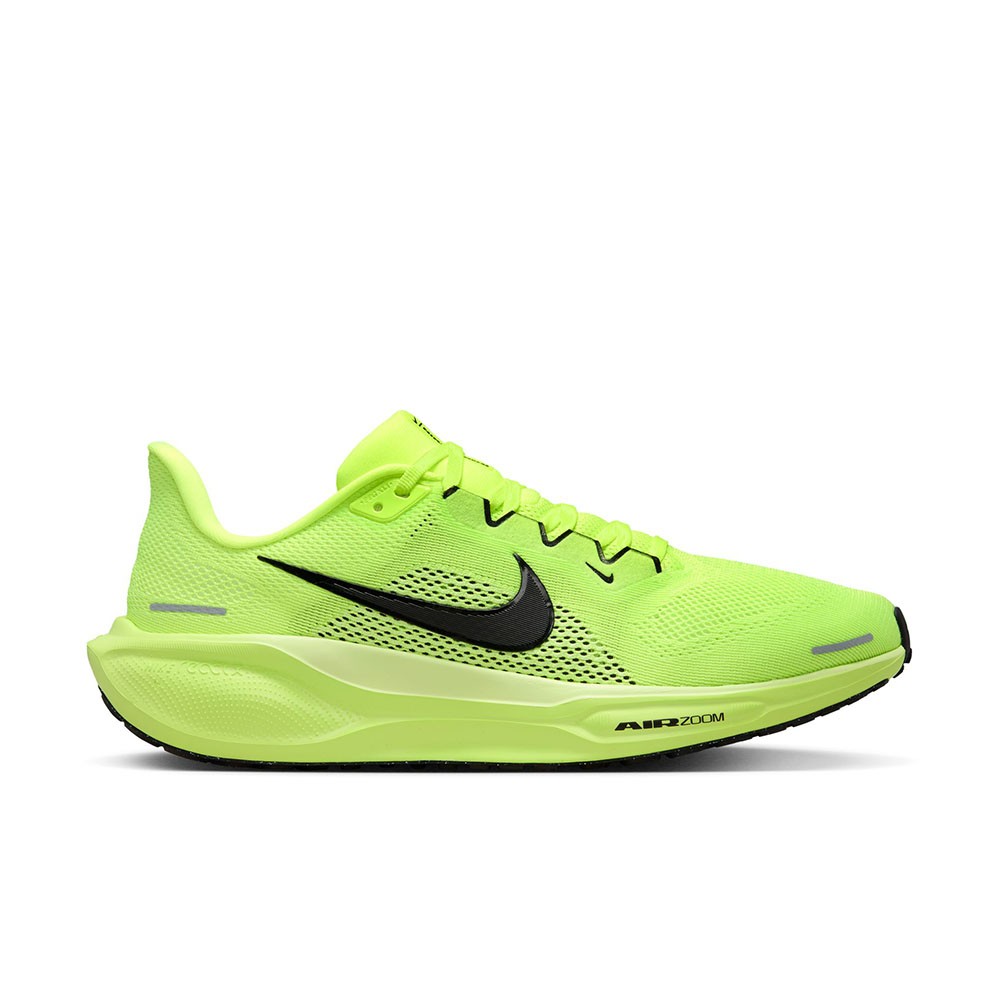 Image of Nike Pegasus 41 Nero Giallo Fluo - Scarpe Running Uomo EUR 43 / US 9.5068