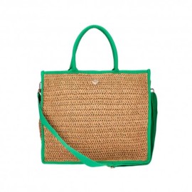 Hat You Borsa Mare Tracolla Verde Donna