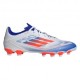 ADIDAS F50 League Mg Bianco Arancio - Scarpe Da Calcio Uomo