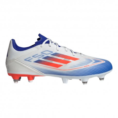 ADIDAS F50 League Sg Bianco Arancio - Scarpe Da Calcio Uomo