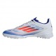 ADIDAS F50 League Tf Bianco Arancio - Scarpe Da Calcio Uomo