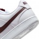 Nike Court Vision Low Nn Bianco Bordeaux - Sneakers Uomo