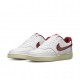 Nike Court Vision Low Nn Bianco Rosso - Sneakers Donna