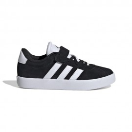 Adidas Vl Court 3.0 Ps Nero Bianco - Sneakers Bambina