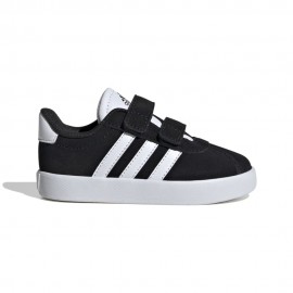 Adidas Vl Court 3.0 Td Nero Bianco - Sneakers Bambina