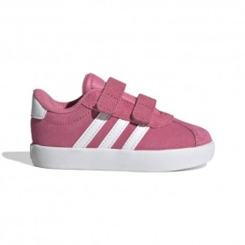 Adidas Vl Court 3.0 Td Rosa Bianco - Sneakers Bambina