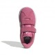 Adidas Vl Court 3.0 Td Rosa Bianco - Sneakers Bambina