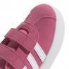 Adidas Vl Court 3.0 Td Rosa Bianco - Sneakers Bambina