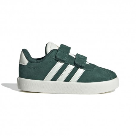 Adidas Vl Court 3.0 Td Verde Bianco - Sneakers Bambino