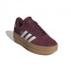 Adidas Vl Court Bold Gs Bordeaux Bianco - Sneakers Bambina