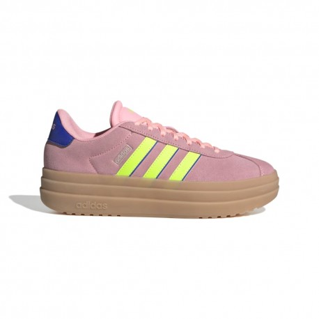 ADIDAS Vl Court Bold Rosa Giallo - Sneakers Donna