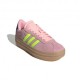 ADIDAS Vl Court Bold Rosa Giallo - Sneakers Donna