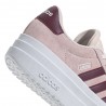 Adidas Vl Court Bold Gs Rosa Bordeaux - Sneakers Bambina