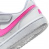 Nike Court Borough Low Ps Bianco Fucsia - Sneakers Bambina