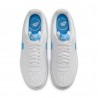 Nike Court Vision Low Bianco Azzurro - Sneakers Uomo