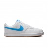 Nike Court Vision Low Bianco Azzurro - Sneakers Uomo