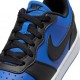 Nike Court Borough Gs Blu Nero - Sneakers Bambino