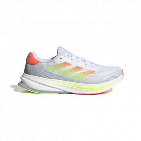 ADIDAS Supernova Rise Bianco Grigio Rosso - Scarpe Running Uomo