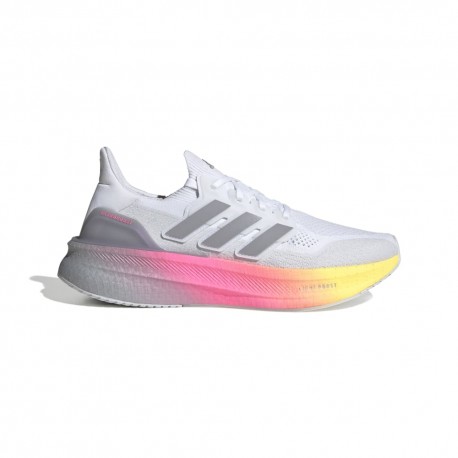 ADIDAS Ultraboost 5 Grigio Bianco - Scarpe Running Uomo