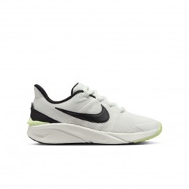 Nike Star Runner 4 Gs Bianco Nero - Scarpe Ginnastica Bambino