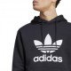 ADIDAS Originals Felpa Big Logo Nero Uomo