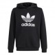 ADIDAS Originals Felpa Con Cappuccio Nero Bambino