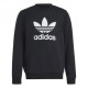 ADIDAS Originals Felpa Girocollo Big Logo Nero Bambino