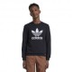 ADIDAS Originals Felpa Girocollo Big Logo Nero Bambino