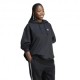 ADIDAS Originals Felpa Con Cappuccio Oversize Nero Donna