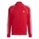 ADIDAS Originals Felpa Zip Adicolor Rosso Uomo