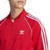 ADIDAS Originals Felpa Zip Adicolor Rosso Uomo