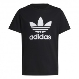 ADIDAS Originals T-Shirt Big Logo Nero Bambino