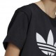 ADIDAS Originals T-Shirt Big Logo Nero Bambino